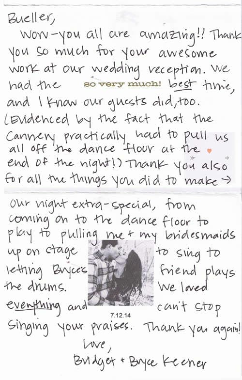 Archived Bueller testimonial, thank-you note, or event photograph 10
